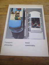 Volkswagen Vw Split Screen Van Micro Bus Brochure 1967 Volkswagen Vw Split Screen Van Micro Bus Brochure 1967