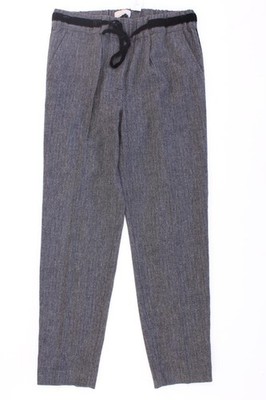   Stefanel Stoffhose Hose für Damen Gr. 36, S grau aus Polyester  