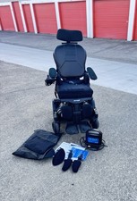 Permobil M3 Corpus Power Wheelchair Tilt Recline Legs New Batteries Excellent