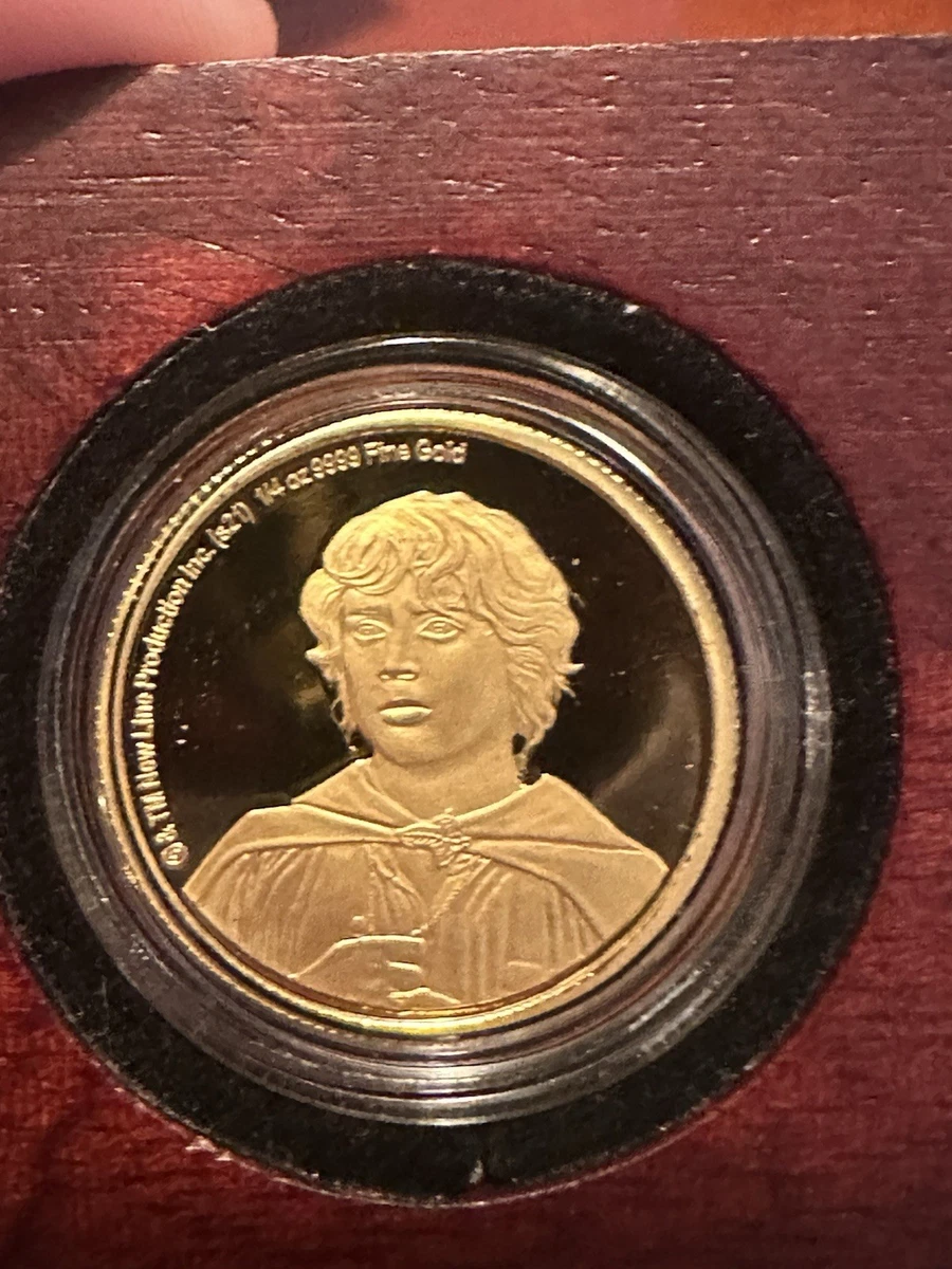 2021 Niue 1/4 oz Gold Frodo Baggins PROOF – 250 Mintage LOTR Coin