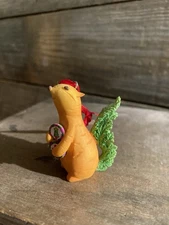 2010 Home Grown By Enesco Carrot Chipmunk Squirrel Figurine NWT