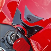 3D Harz-Aufkleber Ducati Panigale - Streetfighter V2-V2S 2025-2026 SchlüSselzone
