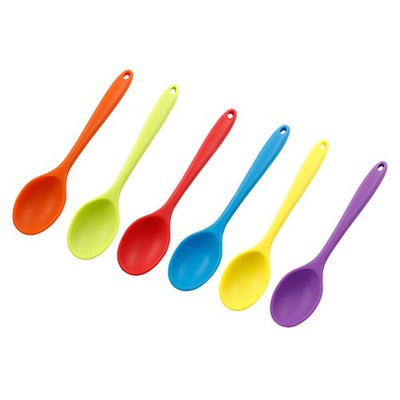 6 Pcs Small Silicone Spoons for Cooking, Heat Resistant Kitchen Utensils, Coo...