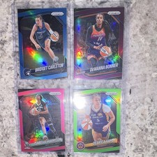 Panini WNBA Prizm 2025 4 Card Lot Carleton/Bonner/Harrison/Hamby numbered