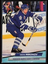 1992-93 Fleer Ultra #422 Dmitri Mironov Toronto Maple Leafs NM