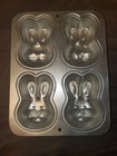 Vintage (1995) Wilton Pan Easter Bunny Rabbit Baking Mold