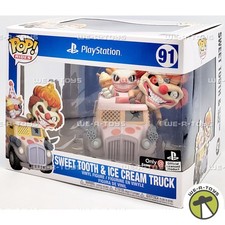 Funko Pop Twisted Metal 91 Sweet Tooth & Ice Cream Truck - Game Games - A Loja Mais POP do Brasil | Vem Conhecer