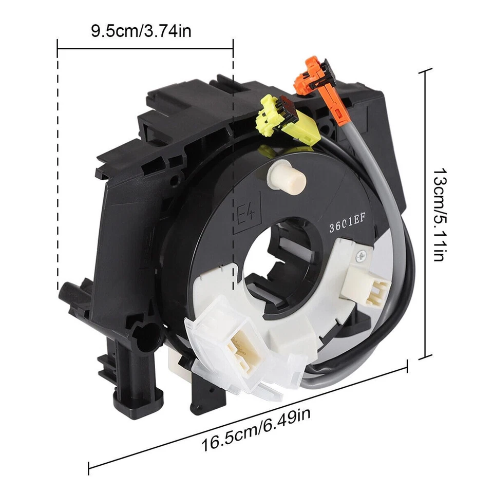 Clock Spring fit for NISSAN VERSA 2007 2008 2009 2010 2011 2012 B5567-JM00B New - Imagem 2 de 4