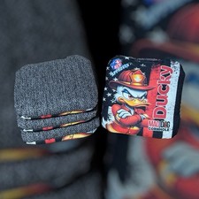 ACO Stamped - DUCKY - Cornhole Bags - SET OF 4 BAGS