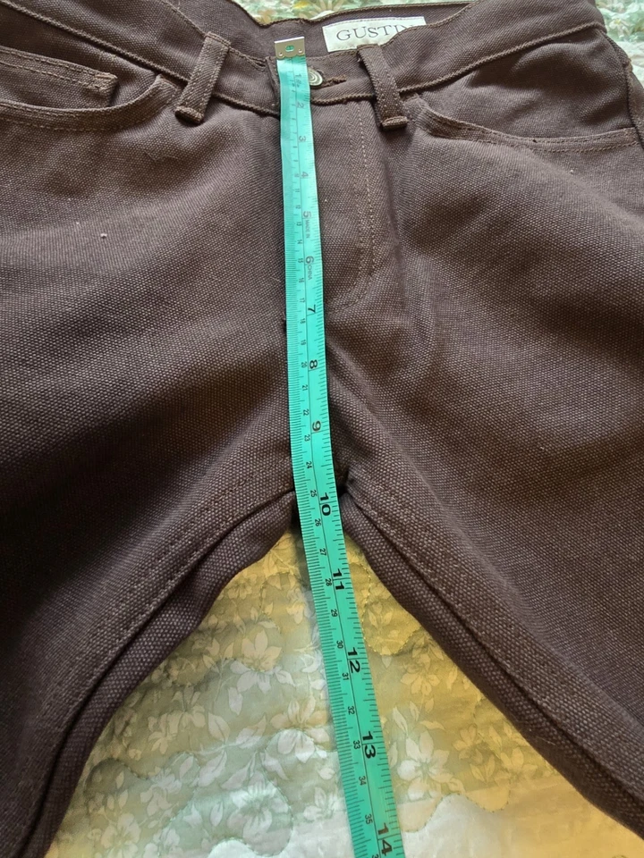 全新! Gustin #46 Beast Duck 5 口袋 - 红木尺寸 31 修身 — 第 4/4 张图片