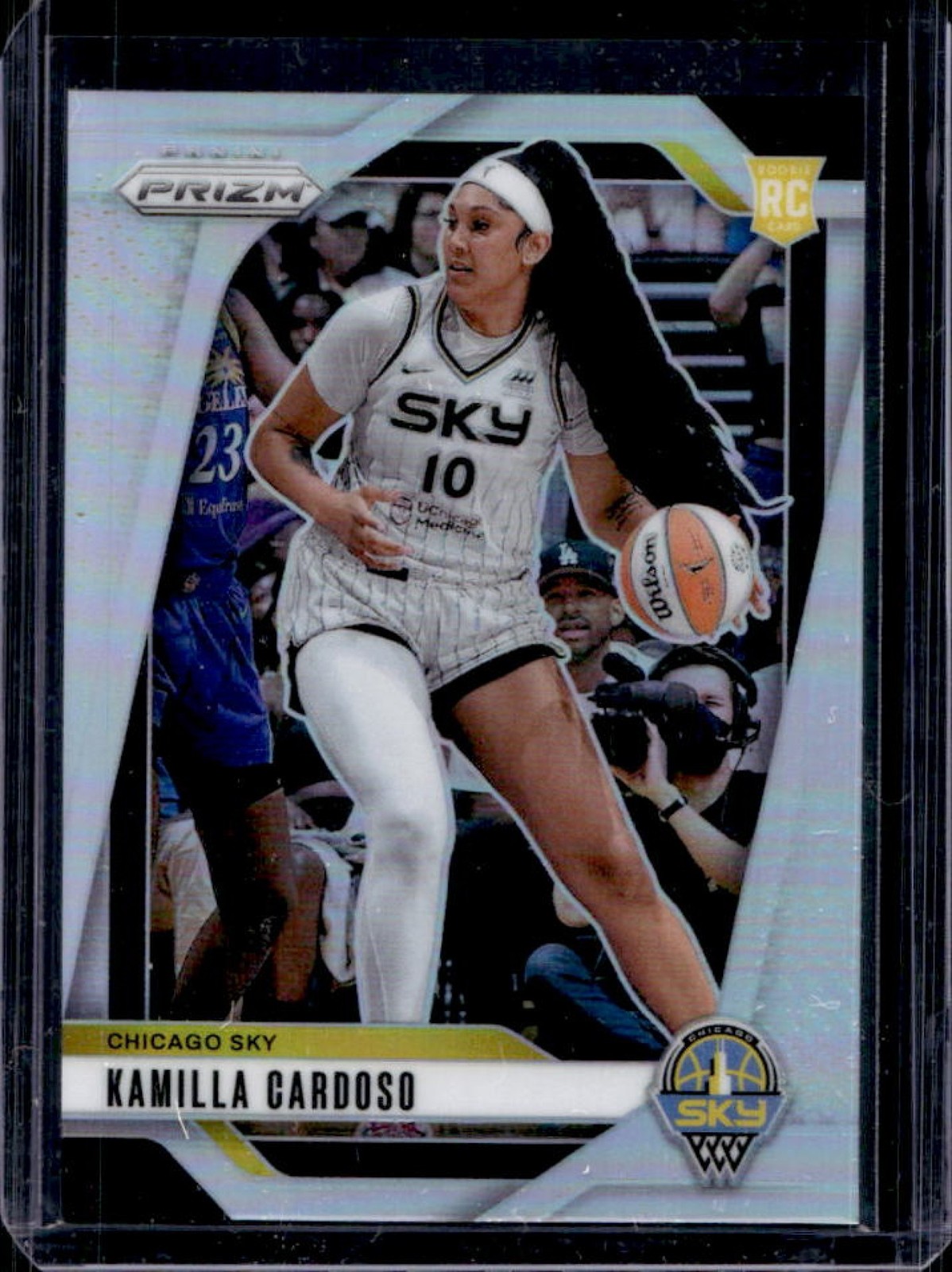 2024 Panini WNBA Prizm Kamilla Cardoso RC Silver Rookie #93 Sky