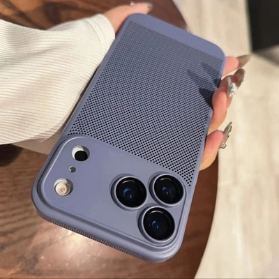 Heat Dissipation Case for Apple iPhone 17 16 15 14 13 12 11 Pro Max Plus Air*