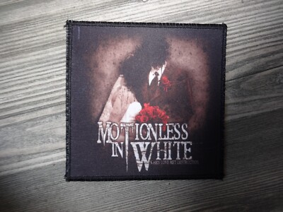 motionless in white Patch Aufnaher Kutte Metalcore ** Horror *