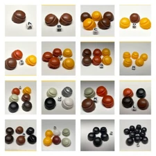 Playmobil Hair Classic Mens Blond Black Brown Silver White Lots of 1 - 12 Hair