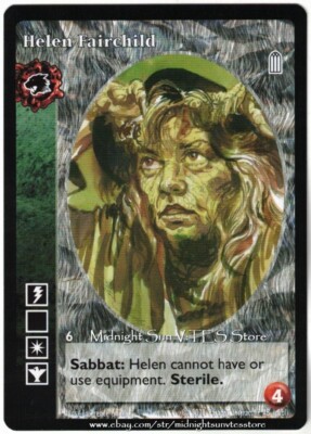 Helen Fairchild Ahrimanes Heirs to the Blood BCP 2020 V:TES VTES Vampire CCG
