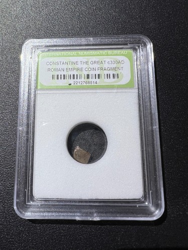 Constantine The Great Era Roman Coin Fragments c. 330 AD +Free Shipping - Picture 2 of 13