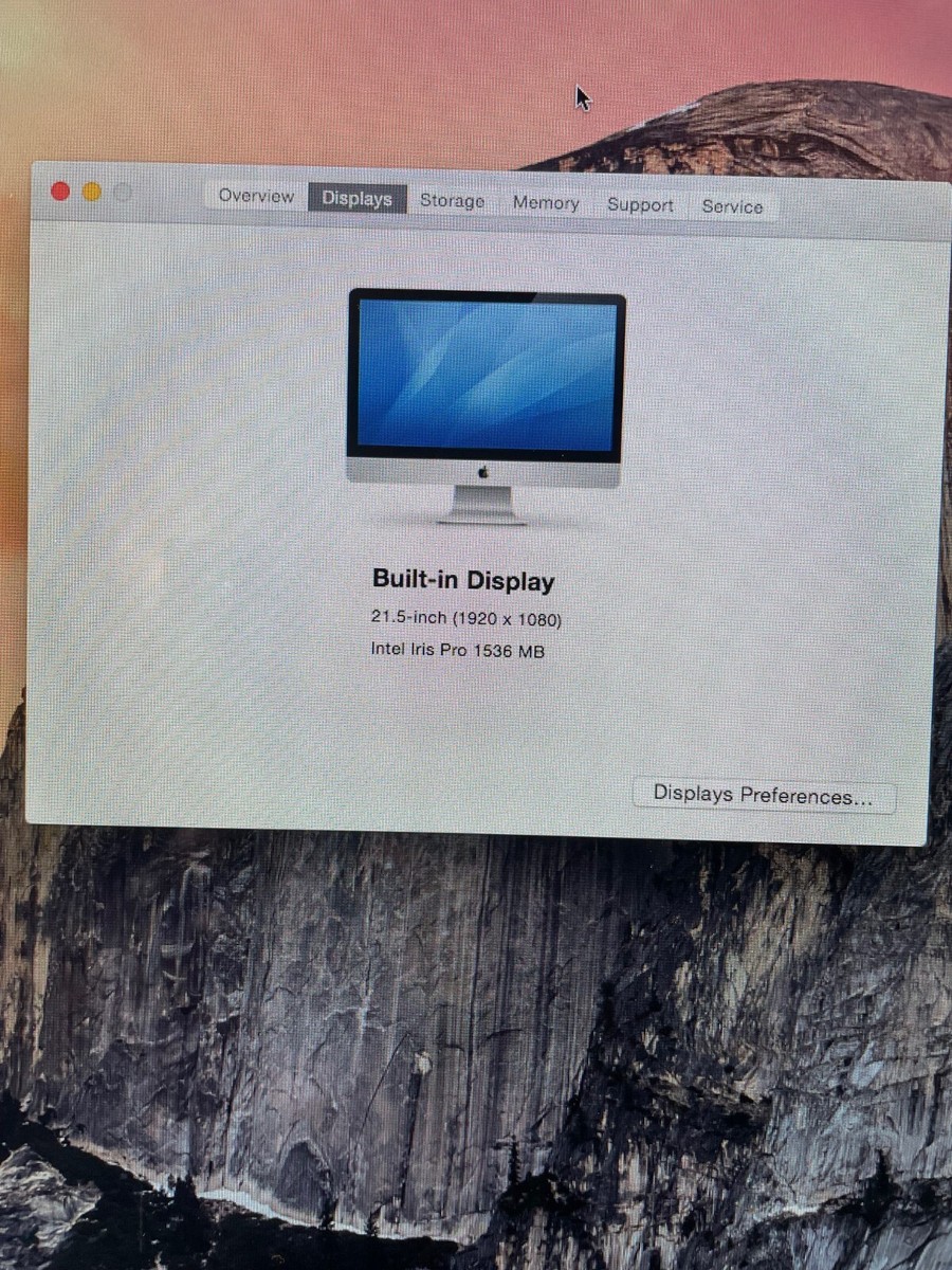 Apple iMac 21.5 2013, 2.7 GHz Intel Core i5, 16gb 1600 MHz Apple iMac 21.5 2013, 2.7 GHz Intel Core i5, 16gb 1600 MHz
