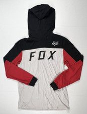 Fox Racing Hoodie Mens Medium Multi Color Fox Head Colorblock Casual Motocross