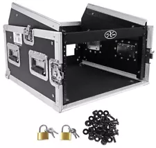 Pro X T-6MR 6U x 10U Space Slant Combo DJ ATA 300 Flight Rack Case