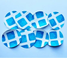 Vinyl/PVC Repair Patch: Above Ground Swimming Pool: Intex BestWay EasySet Summer