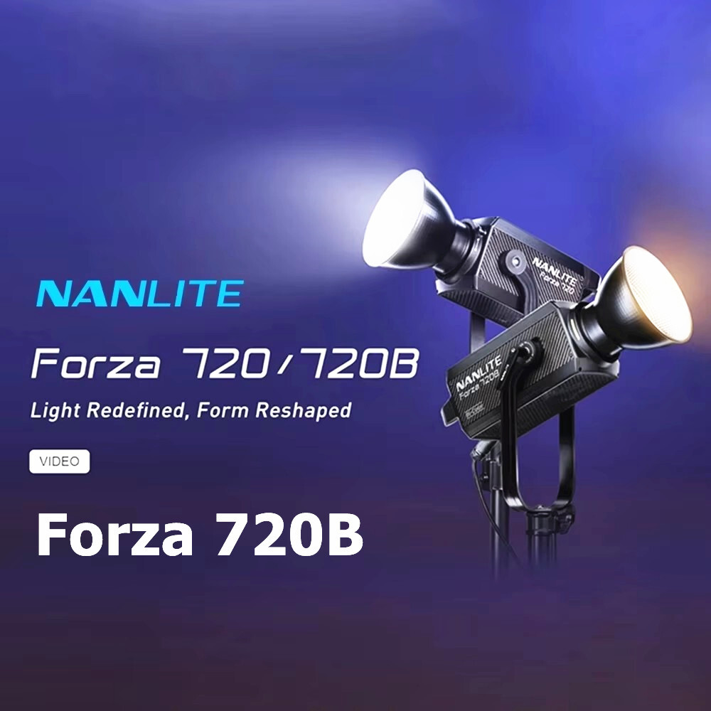 Nanlite Forza 720B Bi-Color 800W LED Video Light Spotlight Bowens