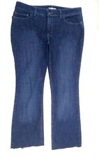 Riders by Lee Women's Mid Rise Boot Cut Cotton Stretch Blue Denim Blue Jeans 16L