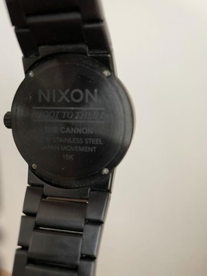 Nixon Canon All Black A160 001 Wristwatch | eBay