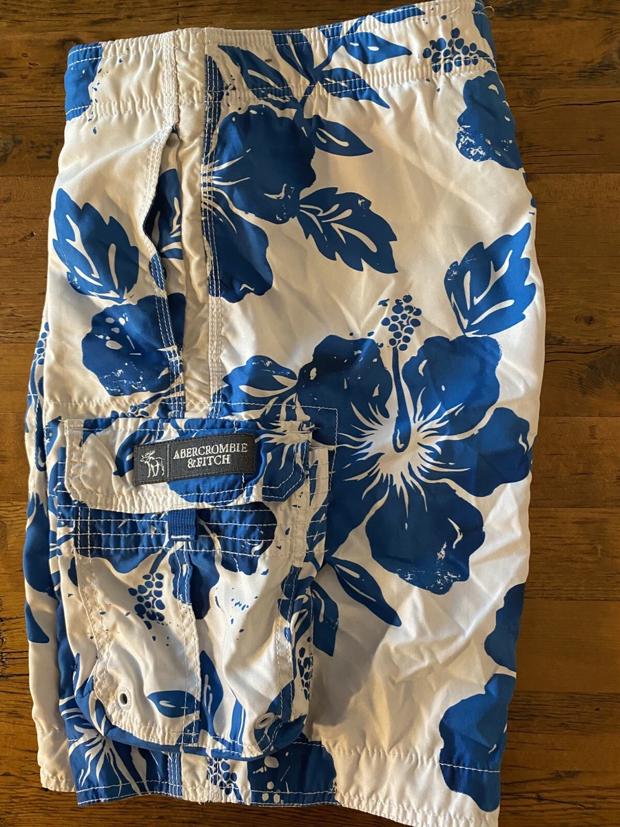 Abercrombie mens swim shorts discount
