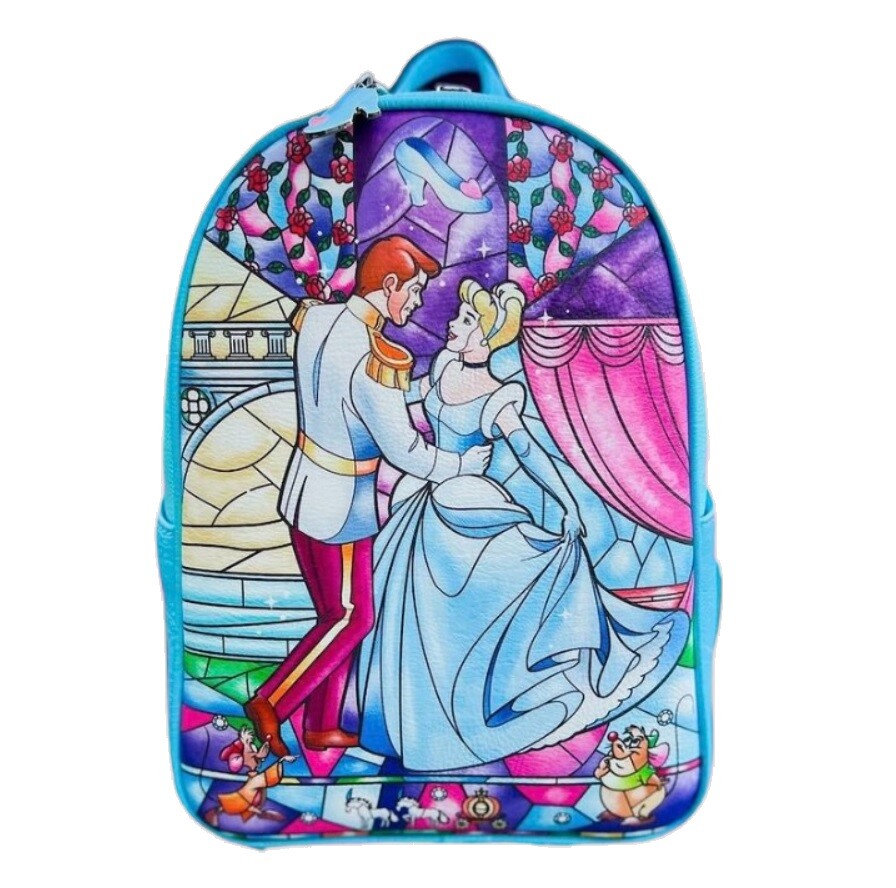 Loungefly Disney Stained Glass Princess Cinderella, Ariel  display picture 1