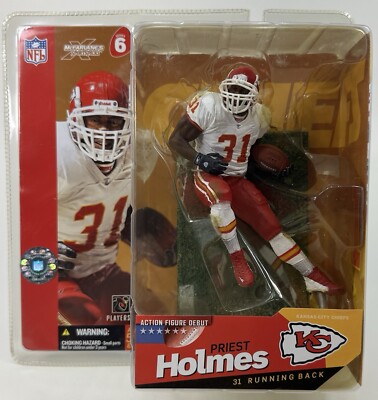 MCFARLANE'S SPORTS PICKS nfl SERIES 6 PRIEST HOLMES CHIEFS