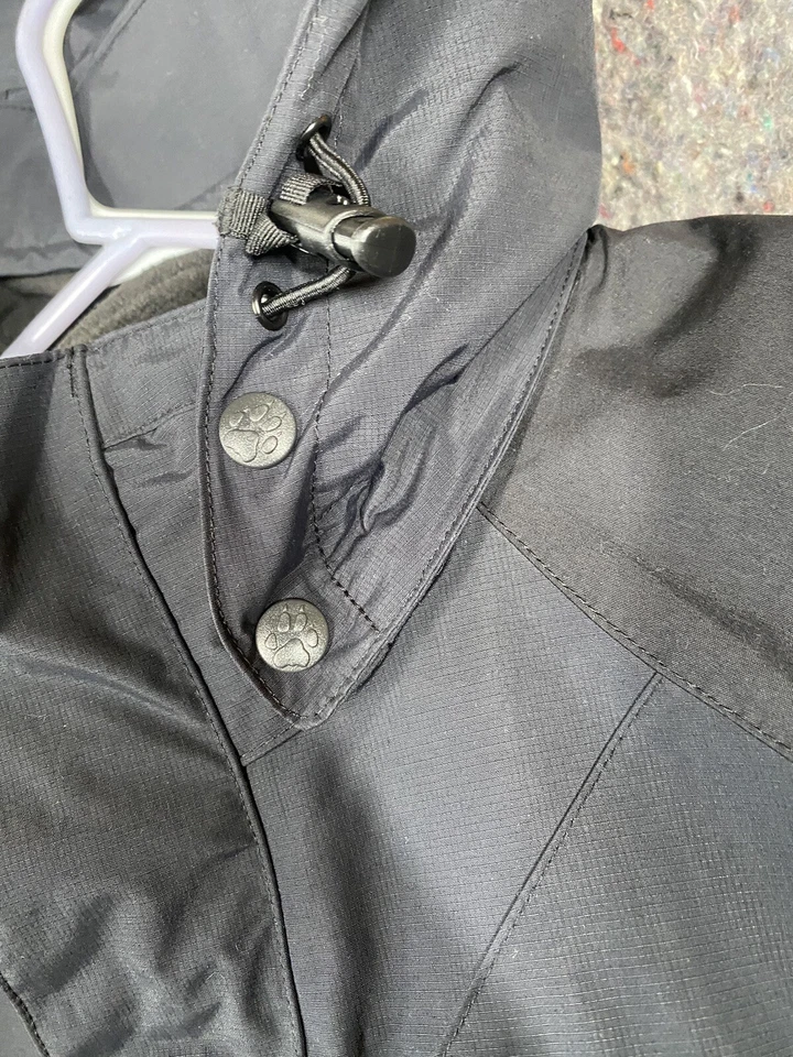 Chaqueta Jack Wolfskin Texapore para Hombres Grande Extraíble Forro de Vellón Visera con Capucha Foto 3 de 4