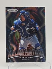 2022 Prizm Baseball #IL-6 Salvador Perez Illumination Insert Kansas City Royals