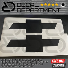 Fr Bowtie Overlay Sticker Decal Emblem Chevy Chevrolet Silverado 2500 16-18 Fr Bowtie Overlay Sticker Decal Emblem Chevy Chevrolet Silverado 2500 16-18