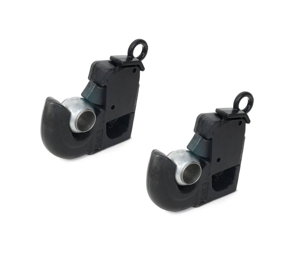 2 x Unterlenker Fanghaken Schnellkuppler + Kugeln Kat. 3 bis 206 KW / 260 PS - Bild 4 von 4