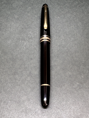 MONTBLANC MEISTERSTUCK 144 Black GT Mid-Model Vintage Fountain Pen