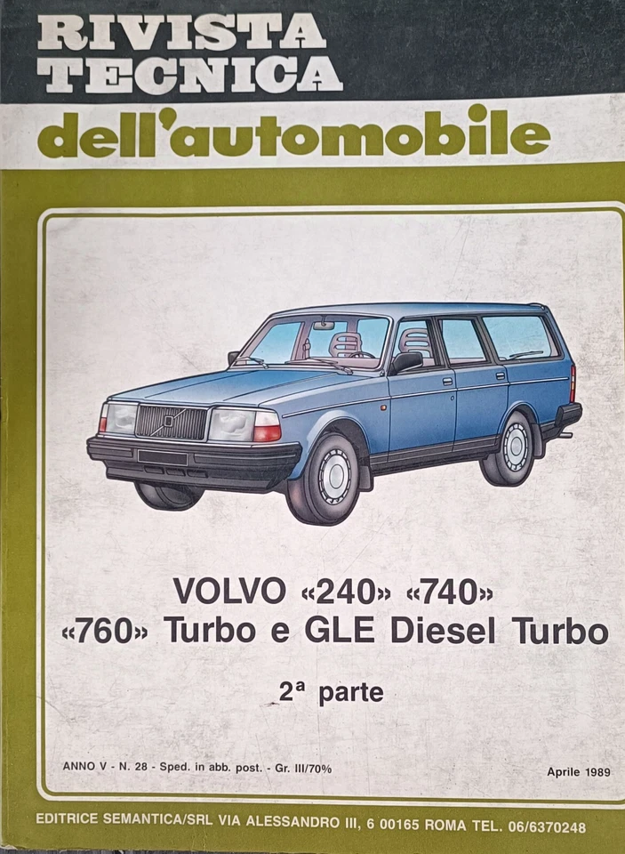 Manuali Volvo 240-740 - Immagine 2 di 4