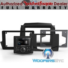 ROCKFORD FOSGATE RZR14-STAGE1 AUDIO UPGRADE KIT FOR 2014-UP POLARIS RZR ATV NEW