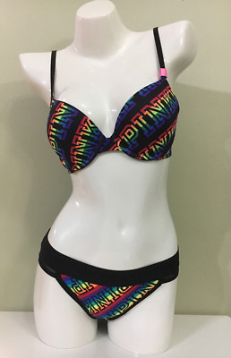rainbow bra