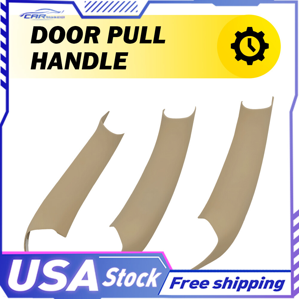 For BMW F25 X3 F26 2010-2017 Beige Inner Interior Handle Door Panel Trim Cover
