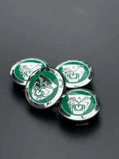 For Jaguar Wheel Center Caps Green Caps 59mm S-Type X-type XF XJ8 XEL XJ XK