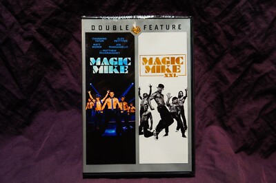 Double Feature - Magic Mike / Magic Mike XXL - 2 Movie Set New Sealed