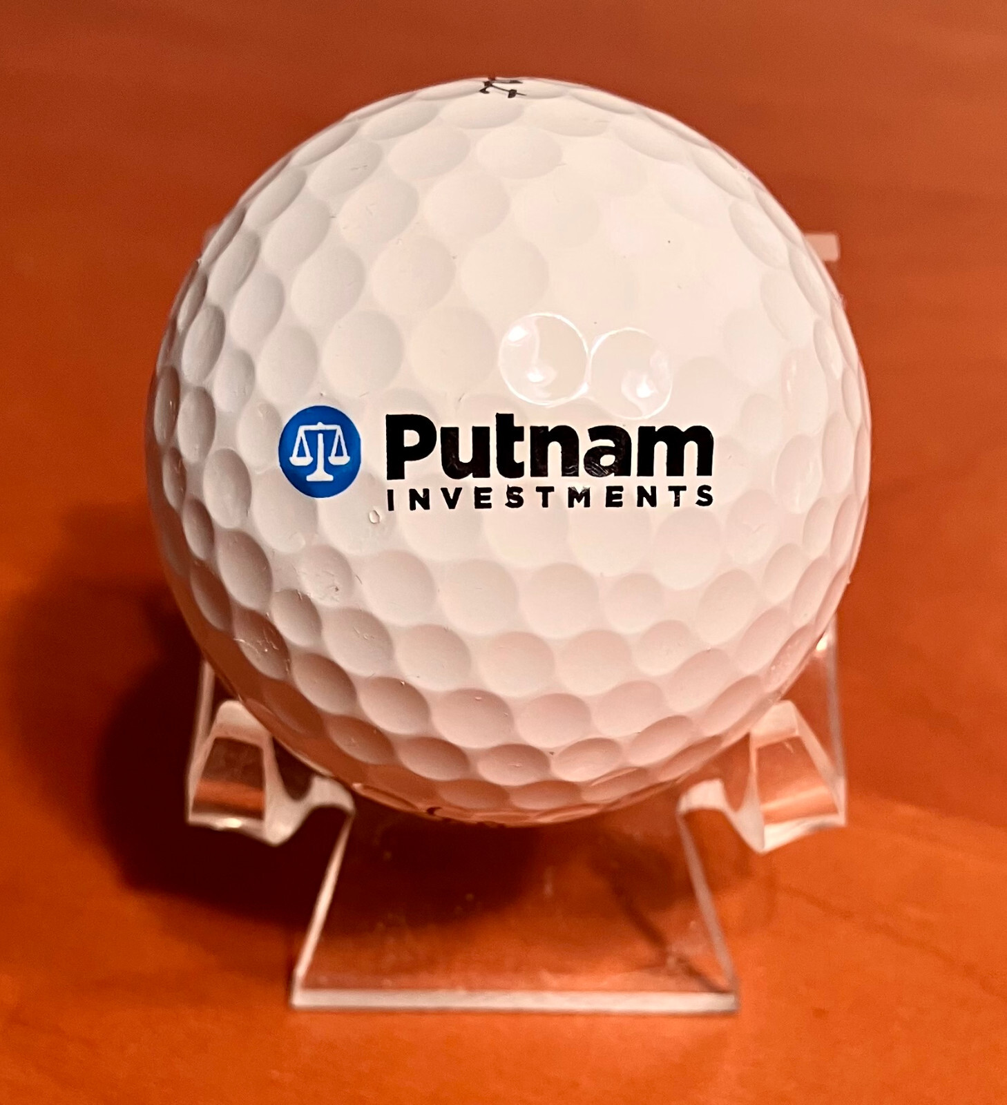 Putnam Investments Finance Banking Logo Golf Ball Falak Tayyeb