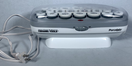 Jilbere Conair Professional Ceramic Tools Porcelain 20 Hot Rollers Tested & Work