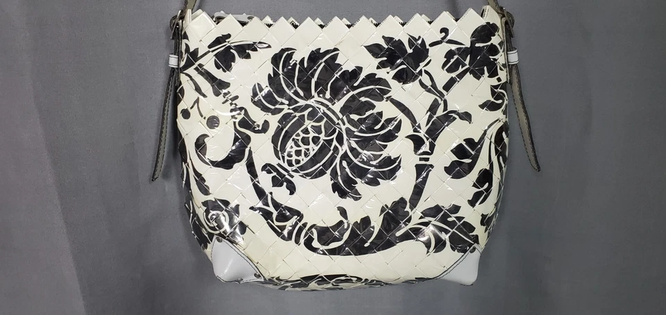 Винтажный Nahui Ollin сумочки коричневый лист печати обертка наплечная сумка богемное - Изображение 4 из 4