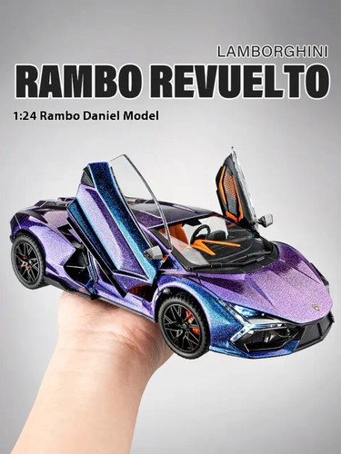 124 Revuelto Alloy Metal Diecast Model Car Sound and Light