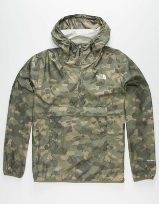 north face windbreaker camo