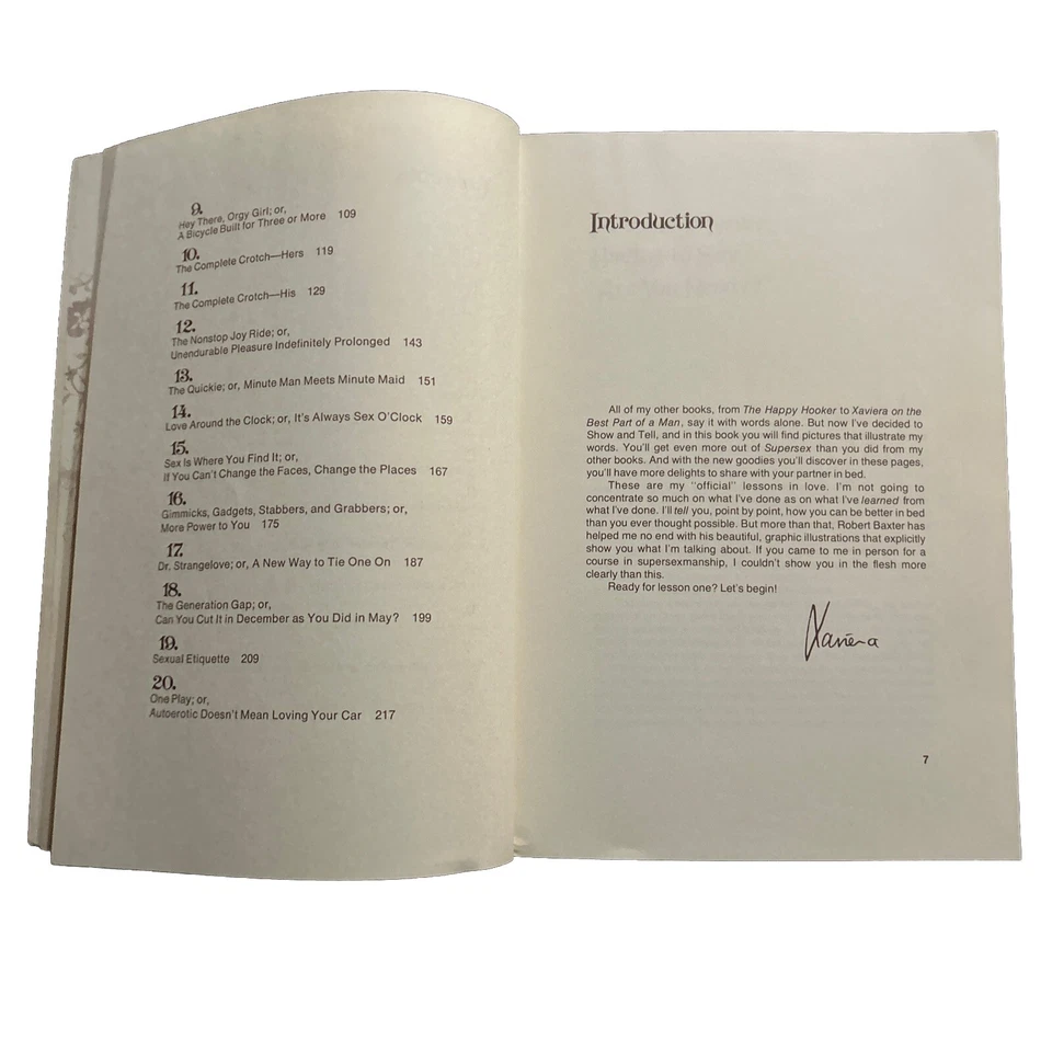 XAVIERA'S SUPERSEX (1976) Xaviera Hollander - Techniques For Lovemaking - Imagem 4 de 4