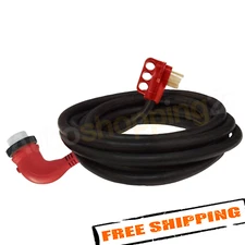 Valterra A10-5025ED90 25' Mighty Cord 50Amp 90 Degree LED Detachable Power Cord