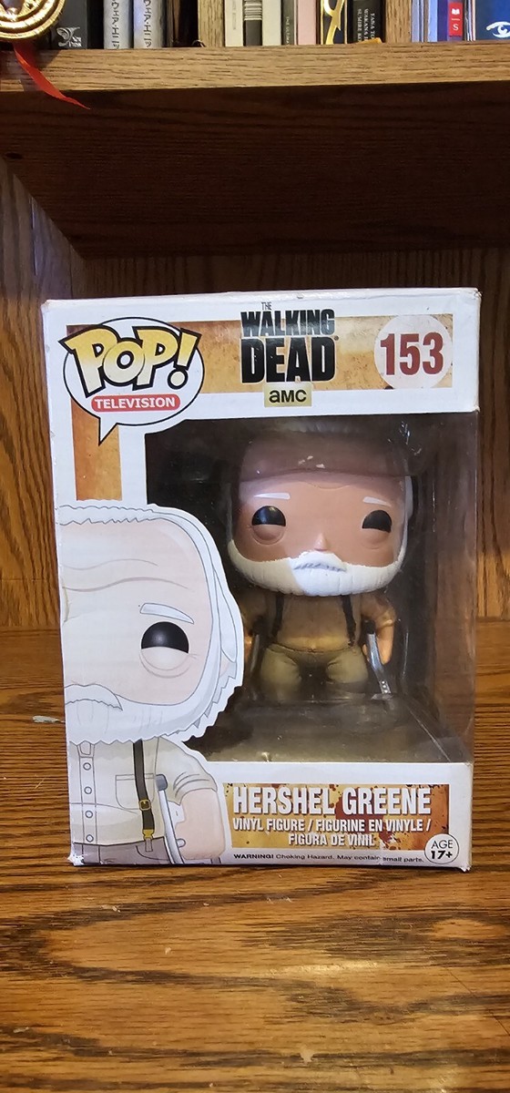 The Walking Dead Funko Pop Number 153 Signed By Scott Wilson
