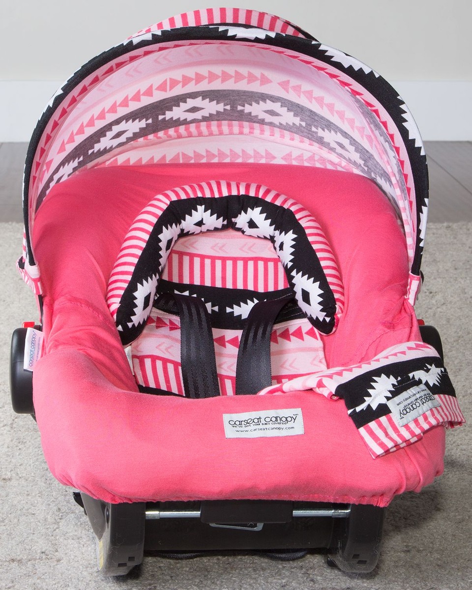 Dear Baby Gear Coperta Bebè Floreale Vintage - Rosa/nero, 82x72 Cm, Mista Cotone Con Retro Minky E Bordo Raso